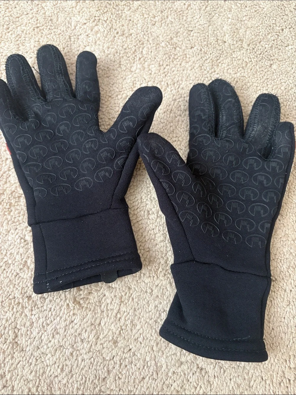 Kids Black Roeckl Winter Riding Gloves